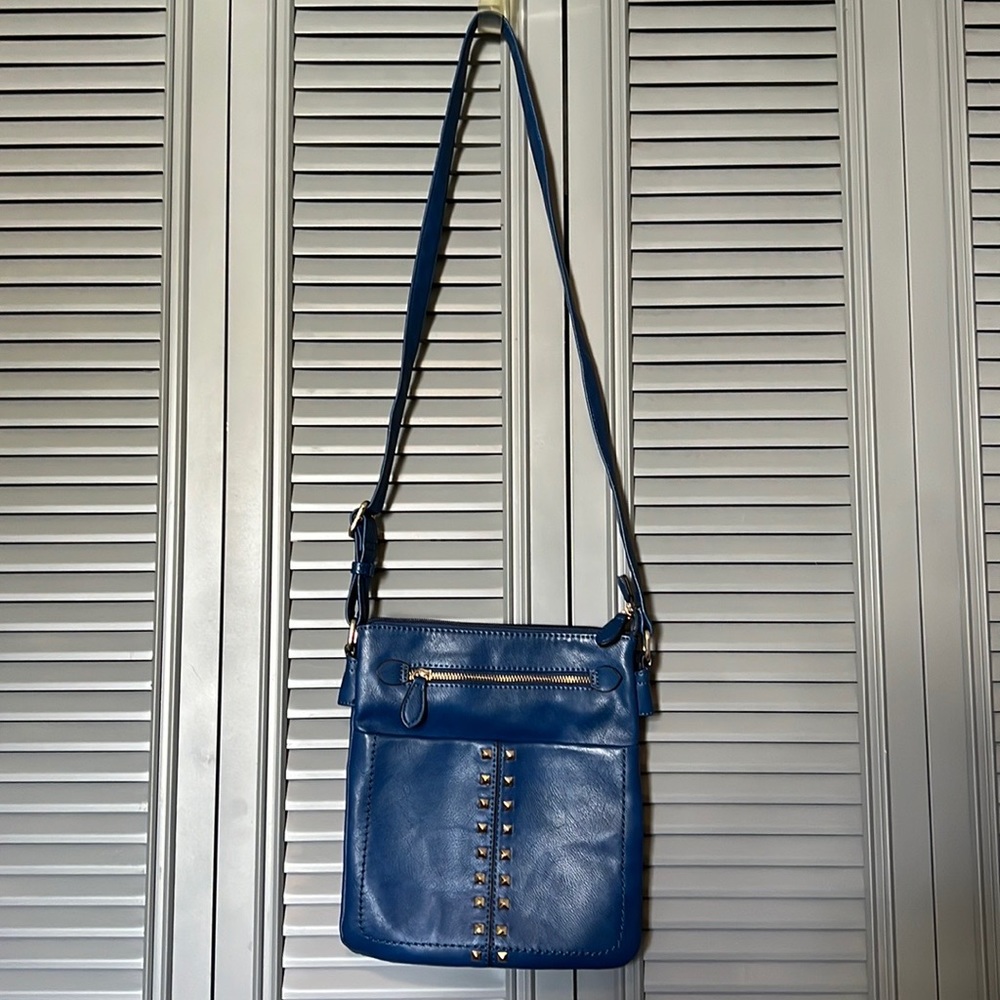 Blue Crossbody Purse